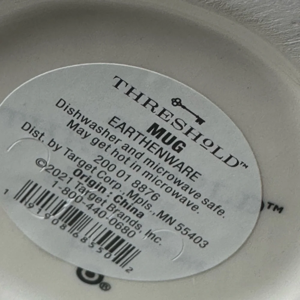 Threshold Earthenware Mug